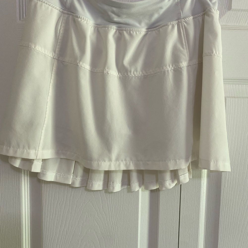 Chic White Tennis Skirt